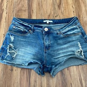STS blue denim shorts